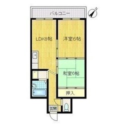 九条駅 徒歩10分 4階の物件間取画像